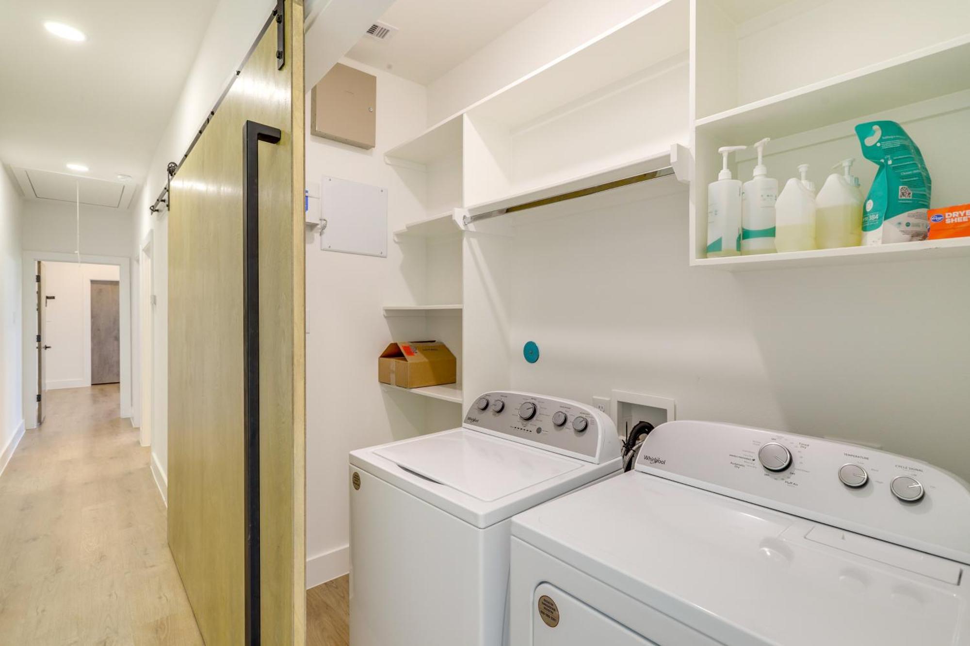 3 Mi To Dtwn Modern Townhome With Yard In ヒューストン エクステリア 写真